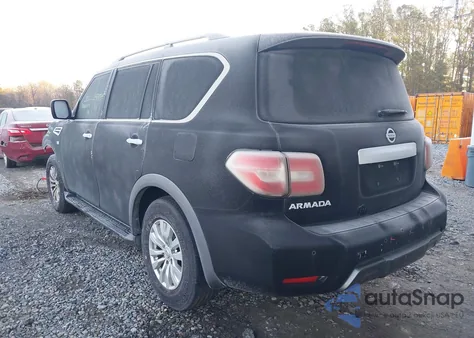 2019 Nissan Armada Sv из США, поврежденный, VIN JN8AY2ND1K9087074